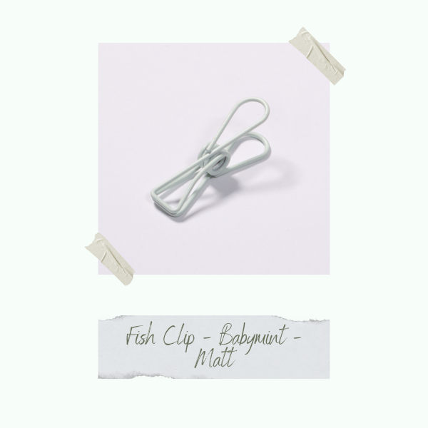 Fish Clip - Babymint - Matt