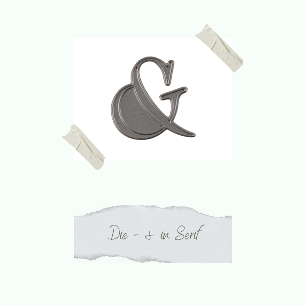 Die - & in Serif