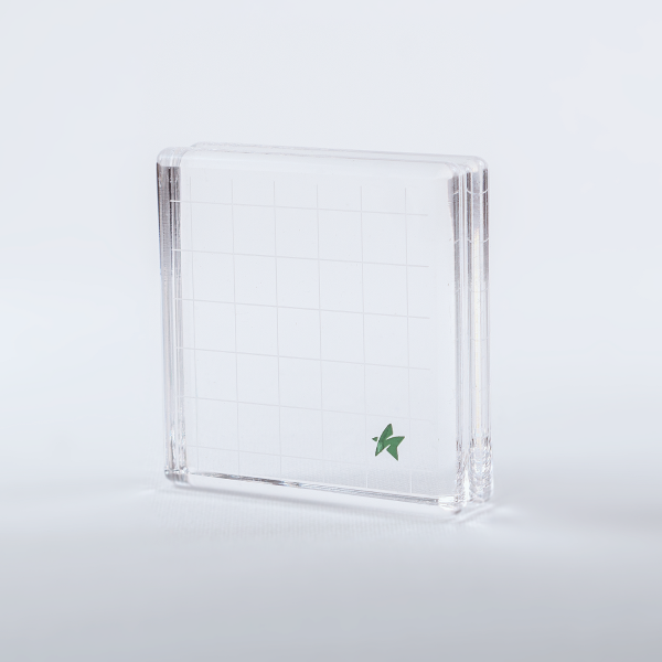 Acrylic block - square - 7,0 x 7,0 cm