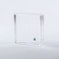Acrylic block - square - 7,0 x 7,0 cm