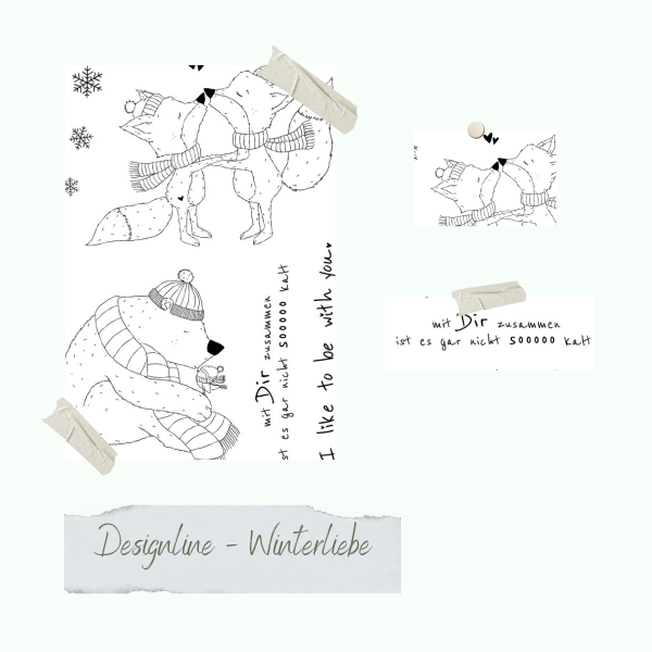 Stamp set - Designline - Winter love